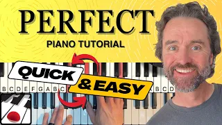 Perfect Piano Tutorial (QUICK & EASY)