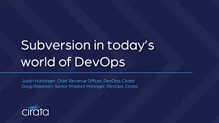 Subversion in today's world DevOps Webinar