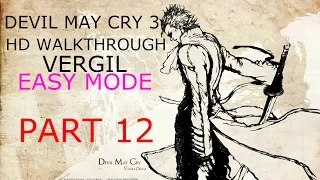Devil May Cry 3 HD Vergil Walkthrough - Part 12 [M12]