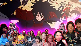 Madara Uchiha Vs Shinobi Alliance [20 People React]  Shippuden 322 REACTION MASHUP