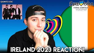 Wild Youth - We Are One Reaction - Eurovision 2023(Ireland) - Quinto ESC