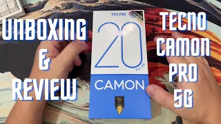 Tecno Camon 20 Pro 5G Unboxing & Review