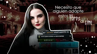 5 LIBROS que serían grandes PELIS DE TERROR || moonlight books