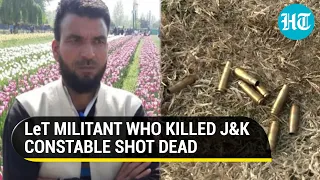 Forces neutralize 2 LeT militants in Srinagar encounter; Kulgam head constable's killer shot dead