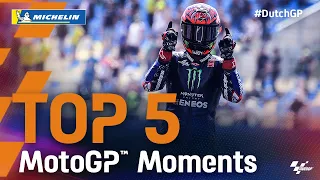 Top 5 MotoGP™ Moments by Michelin | 2021 #DutchGP
