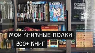 Мои книжные полки 📚 200 + книг