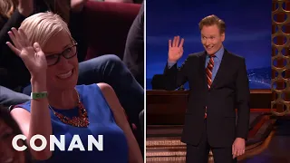 The Sex App Joke & The Audience Lady | CONAN on TBS