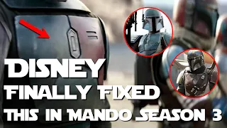 DISNEY FINALLY FIXED THIS! Mandalorian Armor Explained, Mando Chest Plate in Mandalorian Season 3