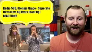 Radio 538: Glennis Grace - Seperate Lives (Live bij Evers Staat Op) REACTION!!