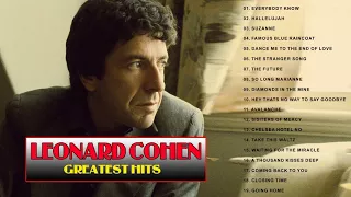 Leonard Cohen Greatest Hits 2018 II  Leonard Cohen Best Songs Full