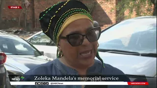 Zoleka Mandela's memorial service under way in Soweto