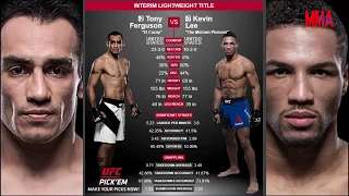 UFC 216 Tony Ferguson vs Kevin Lee (prediction)