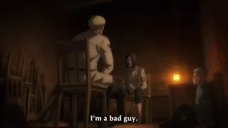 Eren confronts Reiner|Attacks Marley (attack on titan) (1080p)