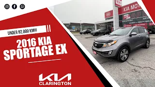 2016 Kia Sportage EX AWD | Under 92,000 KM | Walkaround at Clarington Kia