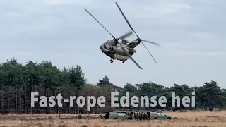 Fast-rope exercise Netherlands