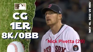 Nick Pivetta's 1ER complete game | May 18, 2022 | MLB highlights