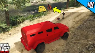 Insurgents vs Prius GTA 5 ManHunt