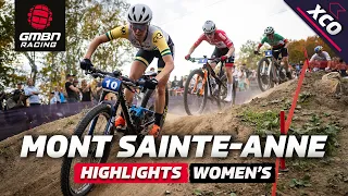 Mont Sainte-Anne Elite Women's Cross Country | XCO Highlights