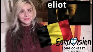 Eliot - Wake Up | Belgium | Eurovision 2019 | REACTION