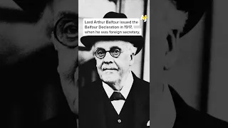 Activist destroys painting of Balfour — man who helped give away Palestinian land to create Israel