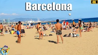 Barcelona Beach / A Beautiful Sunny Day On The Beach ☀️🏖️🏝️
