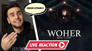 STARKE MESSAGE👍 BOZZA x SIDO - WOHER (prod. by Beatgees)🔴 LIVE REACTION