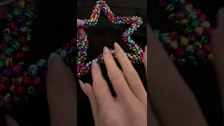 Asmr jingling/tapping a bell covered star