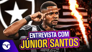 "A META (DO BOTAFOGO) ESSE ANO É GANHAR UM TÍTULO" | ENTREVISTA COM JÚNIOR SANTOS