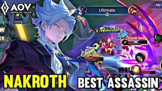 NAKROTH DIMENSION BREAKER GAMEPLAY | BEST ASSASSIN - ARENA OF VALOR LIÊNQUÂNMOBILE ROV COT