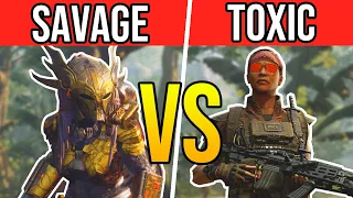 TOXIC Player vs SAVAGE PREDATOR "How is he STILL ALIVE?! HE LOST IT!"