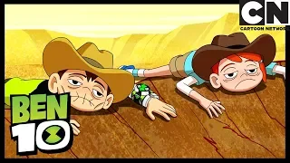 Ben and Gwen Have a Water Fight! | Steam Fight at the OK Corral | Ben 10 | Cartoon Network