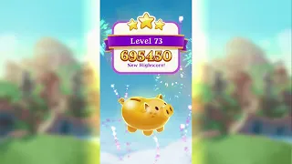 Bubble Witch 3 Saga | Levels 71 to 75 | 3 Stars