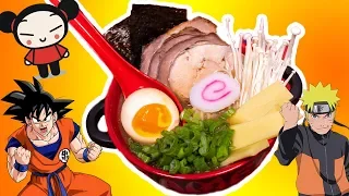 HOW TO MAKE AN AUTHENTIC RAMEN (from Naruto, Dragon Ball Z, Pucca, everyone!) - La Cooquette