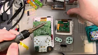 Game Boy Color OLED Kit Follow Up -- Glitch Testing and Power Usage