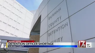 Durham County Sheriff's Office seeing record number of detention officer vacancies