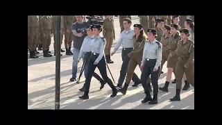 The graduating and swearing ceremony day ( Israel IDF Bnei Menashe )