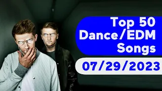 🇺🇸 TOP 50 DANCE/ELECTRONIC/EDM SONGS (JULY 29, 2023) | BILLBOARD