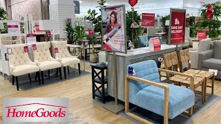 HOMEGOODS ARMCHAIRS COFFEE TABLES CABINETS DECOR FURNITURE SHOP WITH ME SHOPPING STORE WALK THROUGH