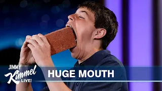 What Can This 16-Year-Old Fit in His Huge Mouth?