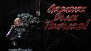 Painting a Black Templars Assault Intercessor.... The Grimdark way!