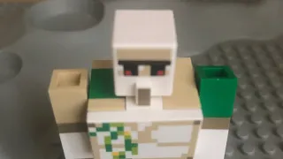 How to make a lego iron golem (Minecraft)
