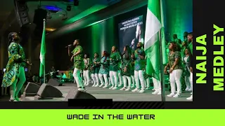 Wade in the water (Naija medley) || Daystar Independence Day || Wemi Moore in music conducting, HSOG