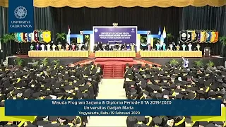 Wisuda Program Sarjana dan Diploma Periode II Tahun Akademik 2019/2020