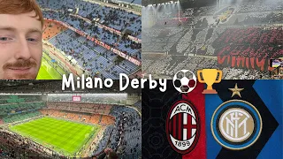 Milano Derby 🔥 AC Milan vs Inter ⚽️ - Vlog #39