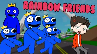 LOS ATERRADORES RAINBOW FRIENDS INVADEN BROOKHAVEN!