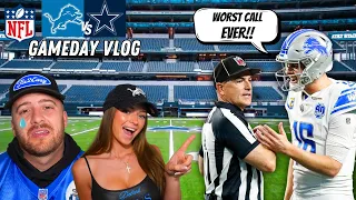 INSIDE AT&T STADIUM FOR DETROIT LIONS MOST CONTROVERSIAL ENDING!!