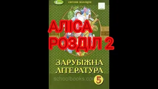 "Аліса в країні Див"//Розділ 2 Озеро сліз//Льюїс Керрол