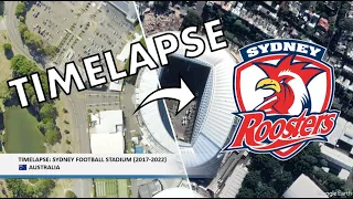 Timelapse: Rebuilding of Sydney Football Stadium - Australia (2017-2022)