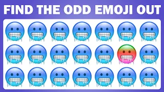 Find The Odd Emoji Out #14! HOW GOOD ARE YOUR EYES