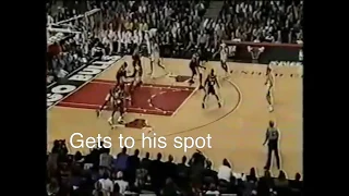 Michael Jordan Post Moves - Middle Turn